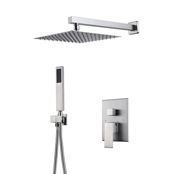 Zestaw prysznicowy podtynkowy WEZER PRO17B-02