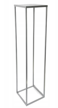 Nowoczesny Kwietnik Loft SREBRNY SIMPLE 065/K-12-1P-100S