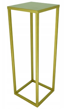 Nowoczesny Kwietnik Loft ZŁOTY SIMPLE 16 213/K-16-1P-70Z