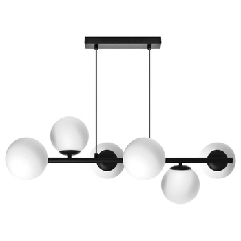 CERES 6 Lampa wisząca - Nowoczesna, szklane kule, 6xE14
