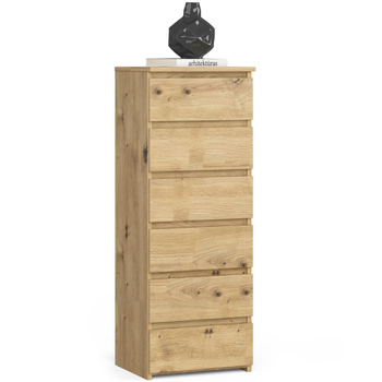 KOMODA CL6 PK DĄB ARTISAN