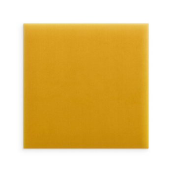 Panel Tapicerowany Magic Velvet Żółty 40x40