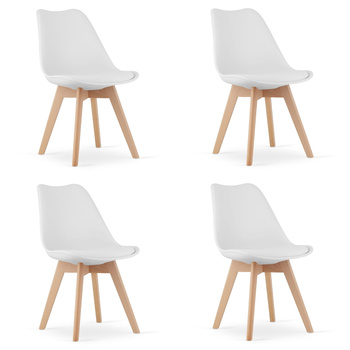 Krzesło MARK Białe x 4