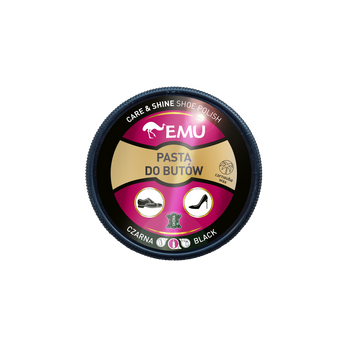 Pasta do butów w puszce Czarna 50ml EMU