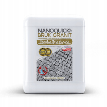 Impregnat Profesjonalny do Kamienia Granit Wyrobów Kostki NANOQUICK Granit