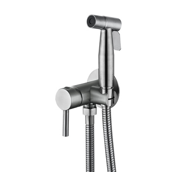 Bateria bidetowa podtynkowa WEZER EKO9B-01 ze słuchawką typu bidetta