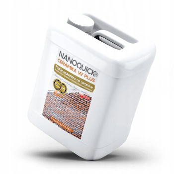 Mycie Czyszczenie Wykwitów na Ceramika Klinkier Elewacja NANOQUICK W Plus 1