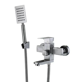 Bateria wannowa WEZER PRO3-02 z zestawem prysznicowym