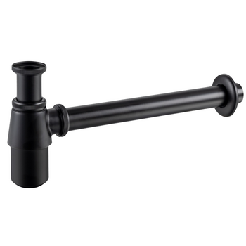 Syfon umywalkowy mosiężny okrągły Black model 2