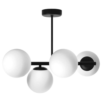 CERES 4 Lampa sufitowa - Nowoczesna, szklane kule, 4xE14