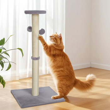 DRAPAK DLA KOTA WIEŻA LEGOWISKO ZABAWKA KULKI