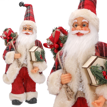 ŚWIĘTY MIKOŁAJ świąteczny figurka skandynawski DEKORACJA ozdoba JUMIhome