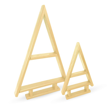 be4nature Choinka sosnowa ozdoba świąteczna Naturalna zestaw 2 szt.