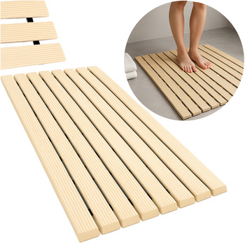 Mata STRADO łazienkowa antypoślizgowa pod prysznic brodzik do sauny basenu 43x61cm