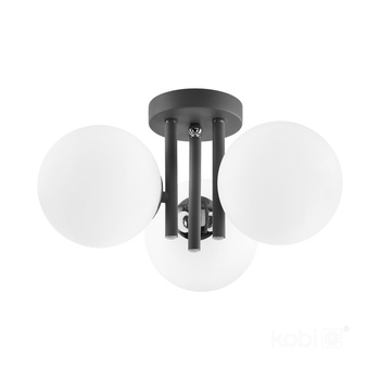 Lampa sufitowa GLOBE ELEGANCE ASH S3 3xG9