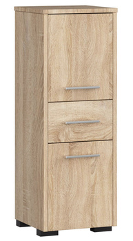 SZAFKA ŁAZIENKA FIN SŁUPEK 30 2D 1SZ 85cm PK DĄB SONOMA