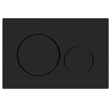 Przycisk spłukujący do WC DUO BLACK