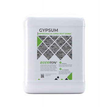 Impregnat do Sztukaterii Gipsowej Płytek Elewacji ECCOTON Gypsum 20L