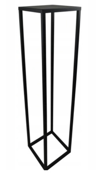 Nowoczesny Kwietnik Loft CZARNY SIMPLE 16 155/K-16-1P-100C