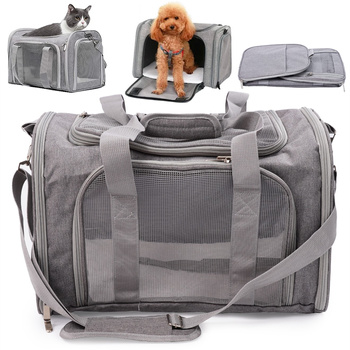 TRANSPORTER dla kota psa królika zwierząt TORBA TRANSPORTOWA kojec na ramię