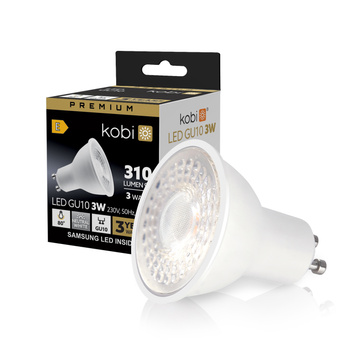 Żarówka LED GU10 3W 4000K Kobi