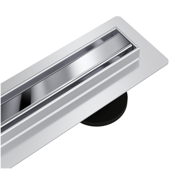 BASIC S&L Odpływ liniowy lustrzany chrom 80 cm