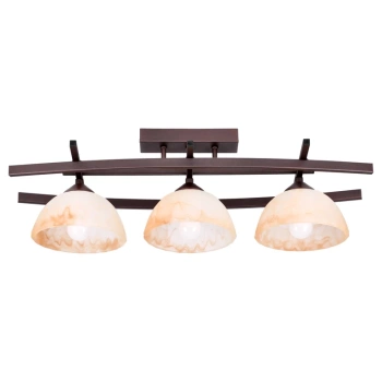 HESTIA 2372/Z-B-3/MZ Brązowa lampa wisząca - Nowoczesna, 3xE27