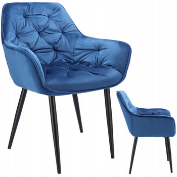 Krzesło LARGO granatowe (nowy kod)