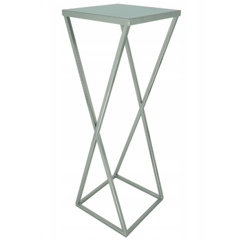 Nowoczesny Kwietnik Loft SREBRNY XENA 260/K-12-1P-70S