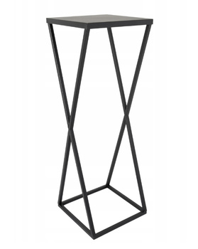 Nowoczesny Kwietnik Loft CZARNY XENA 251/K-12-1P-70C
