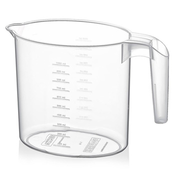 Dzbanek plastikowy z miarką 1 l