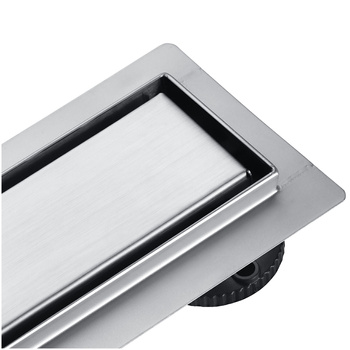 BASIC 360 Drain Inox Odpływ liniowy z obrotowym syfonem stal 60 cm