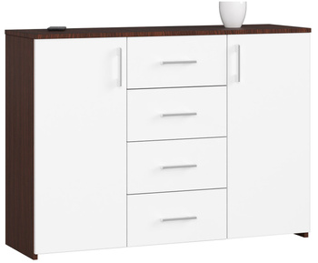 KOMODA K45 WENGE / BIAŁY