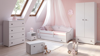 Komoda dziecięca Emily, szara