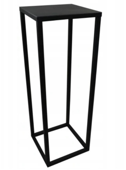 Nowoczesny Kwietnik Loft CZARNY 153/K-16-1P-70C