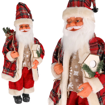 ŚWIĘTY MIKOŁAJ świąteczny figurka skandynawski DEKORACJA ozdoba JUMIhome