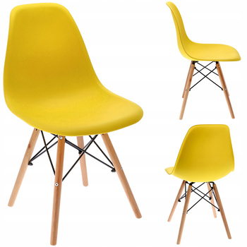 Krzesło EVA żółte (ikeabox) (nowy kod)