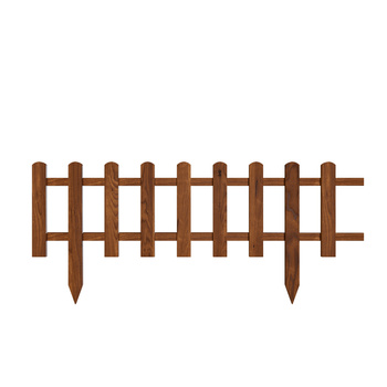 be4nature Płot ogrodowy sosnowy Brązowy 104 x 30 cm 1 szt. (Wampir)