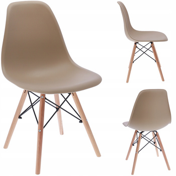 Krzesło EVA beżowe (ikeabox) (nowy nowy kod)