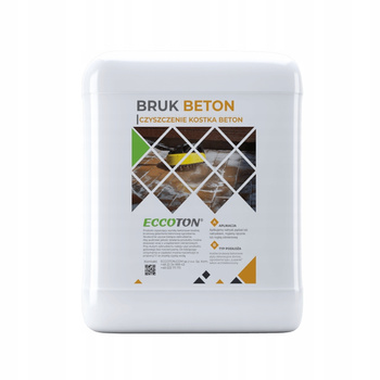 Mycie Czyszczenie Bruku Betonu Galanterii Betonowej ECCOTON Bruk Beton Plus 5L