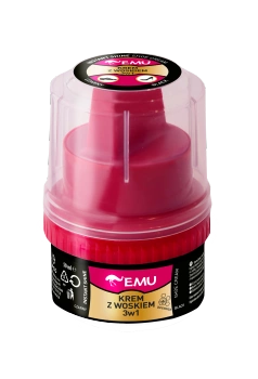 Krem do butów z woskiem 3w1 Czarny 50ml EMU