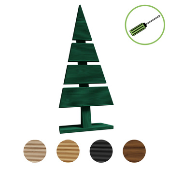 be4nature Choinka modrzewiowa odzoba świąteczna DIY Zielona 59 x 27 cm