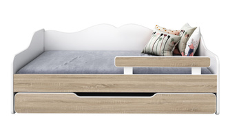 Łóżko dziecięce BELLA 160x70 biało-sonoma