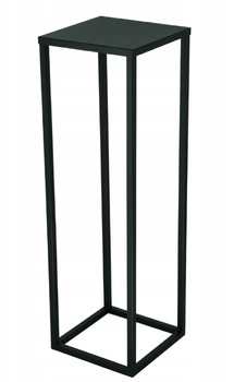 Nowoczesny Kwietnik Loft CZARNY SIMPLE 16 154/K-16-1P-80C