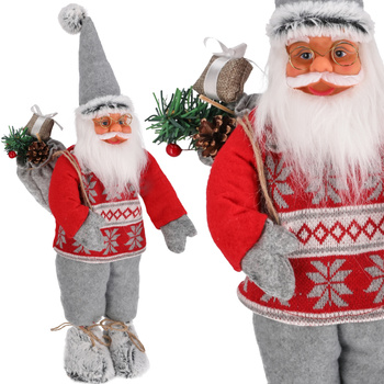 ŚWIĘTY MIKOŁAJ świąteczny figurka skandynawski DEKORACJA ozdoba JUMIhome