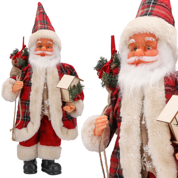 ŚWIĘTY MIKOŁAJ świąteczny FIGURKA skandynawski DEKORACJA ozdoba JUMIhome