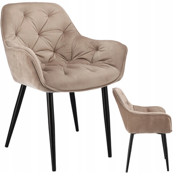 Krzesło LARGO beżowe (nowy kod)