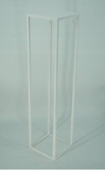 Nowoczesny Kwietnik Loft BIAŁY SIMPLE 16 125/K-16-1P-100B