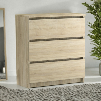 Komoda RICO 3S SONOMA 80 cm