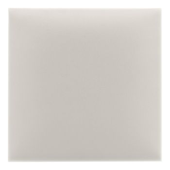 Panel Tapicerowany Eko Skóra Kremowy 40x40